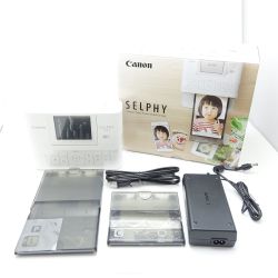 ◆◆ CANON キャノン コンパクトフォトプリンター　SELPHY  CP1300 ホワイト Aランク