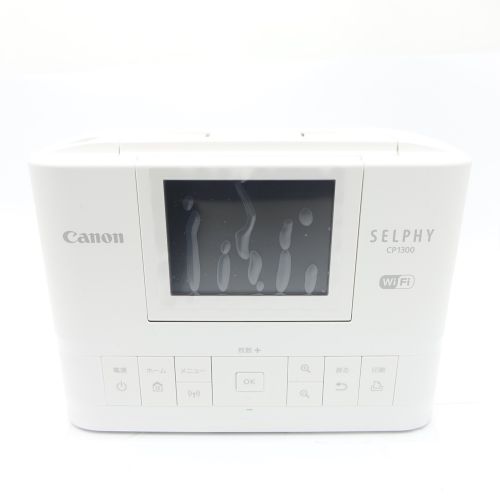 中古】 CANON キャノン コンパクトフォトプリンター SELPHY CP1300