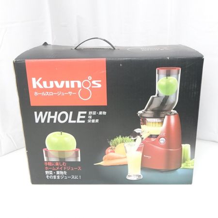  KUVINGS ホールスロージューサー JSG-641M 一部地域を除き送料無料
