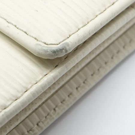  LOUIS VUITTON ルイヴィトン エピ ポルトフォイユサラ 箱・布袋付 長財布 M6516J ホワイト