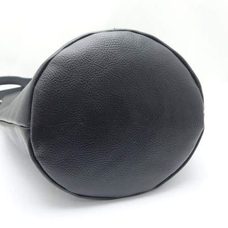  OURHOME バケツ型トートバッグ ブラック 一部地域を除き送料無料