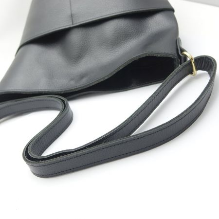  OURHOME バケツ型トートバッグ ブラック 一部地域を除き送料無料