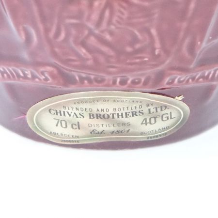   ROYAL SALUTE 21/赤 陶器ボトル 700ml 40％ 一部地域を除き送料無料 未開栓