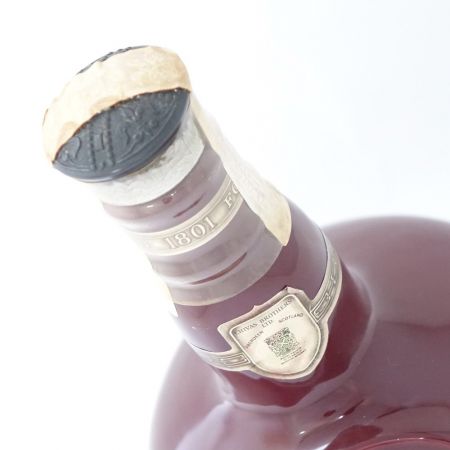   ROYAL SALUTE 21/赤 陶器ボトル 700ml 40％ 一部地域を除き送料無料 未開栓