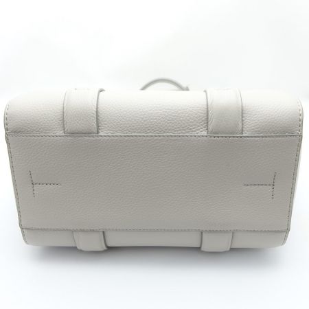  theory セオリー ショルダー紐付きハンドバッグ アイボリー 一部地域を除き送料無料