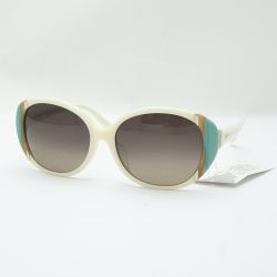 ◆◆ Salvatore Ferragamo サルヴァトーレフェラガモ フェラガモ　サングラス　セルフレーム SF842SA-5 ホワイト Aランク