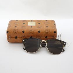 ◆◆ MCM エムシーエム サングラス　ケース付 MCM604S ブラウン Bランク