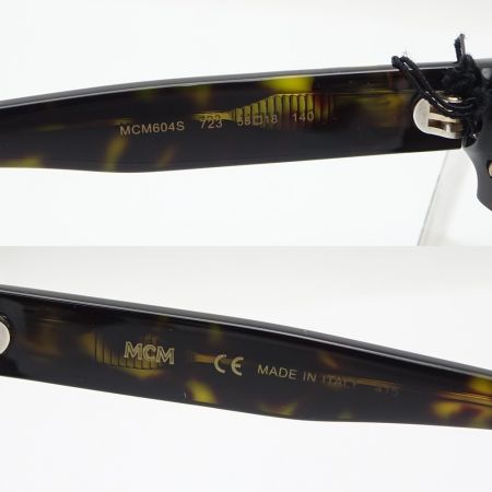  MCM エムシーエム サングラス　ケース付 MCM604S ブラウン