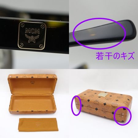  MCM エムシーエム サングラス　ケース付 MCM604S ブラウン