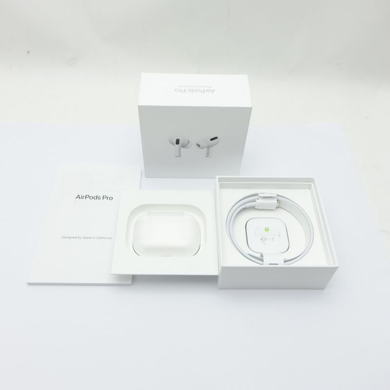 中古】 Apple アップル AirPodsPro ワイヤレスイヤホン A2190 ホワイト ...