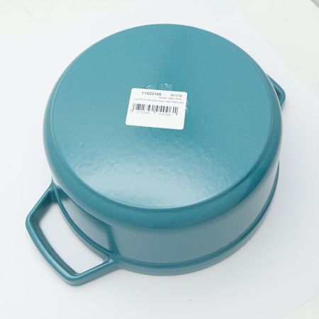  STAUB ストウブ ピコ・ココットラウンド　22cm　2.6L ミント 一部地域を除き送料無料