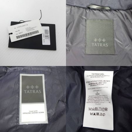  TATRAS LAVIANA DOWN コート ネイビー 一部地域を除き送料無料