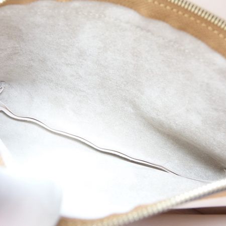  LORISTELLA ハンドバッグ　ショルダー紐欠品 ブラウン