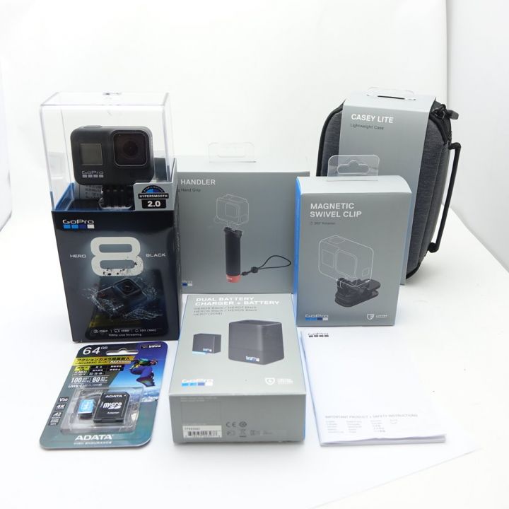 中古】 GOPRO ゴープロ コストコ限定 HERO8 バンドルセット CHDHX-801-COS 一部地域を除き送料無料｜総合リサイクルショップ  なんでもリサイクルビッグバン オンラインストア