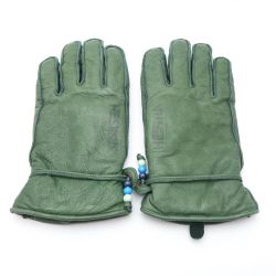 ◆◆ HESTRA へストラ POLARTEC　GOR-TEX　グローブ　手袋 グリーン 【送料無料】 Bランク