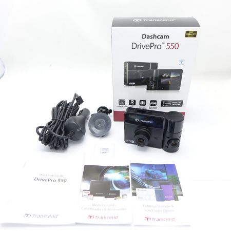  Transcend Dashcam ドライブレコーダー DrivePro550 一部地域を除き送料無料