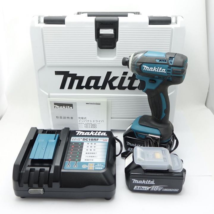 MAKITA マキタ 充電式インパクトドライバ TD149DRFX 一部地域を除き送料無料｜中古｜なんでもリサイクルビッグバン