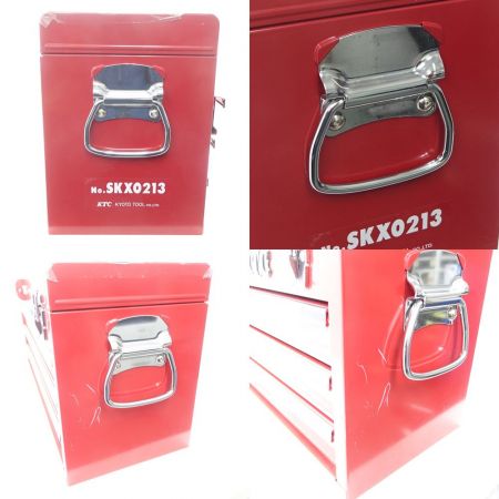  KTC ケーティーシー ツールボックス　 SKX0213 赤 一部地域を除き送料無料