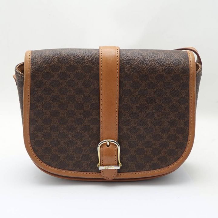 CELINE セリーヌ ショルダーバッグ DM93 ブラウン 一部地域を除き送料