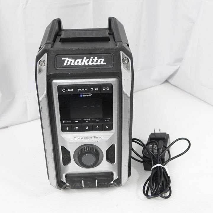 MAKITA マキタ 充電式ラジオ ACアダプタ付 MR113 ブラック 一部地域を除き送料無料｜中古｜なんでもリサイクルビッグバン