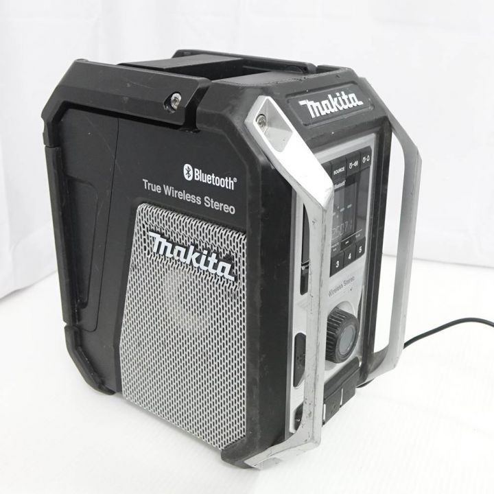 MAKITA マキタ 充電式ラジオ ACアダプタ付 MR113 ブラック 一部地域を 