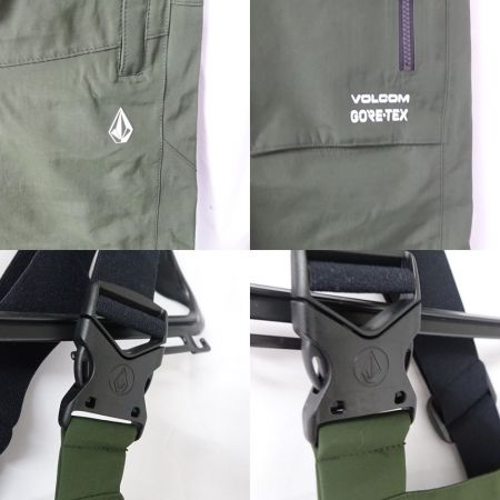  VOLCOM ボルコム 21-22モデル RAIN GORE BIB OVERALL  G1351902 グリーン 一部地域を除き送料無料