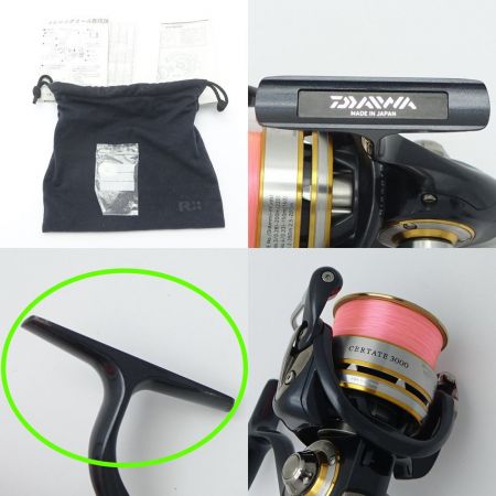  DAIWA ダイワ 10 CERTATE 3000  スピニングリール 10 CERTATE 3000 一部地域を除き送料無料