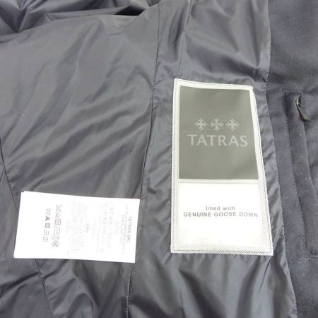  TATRAS ダウンジャケット　160/84A ネイビー 一部地域を除き送料無料