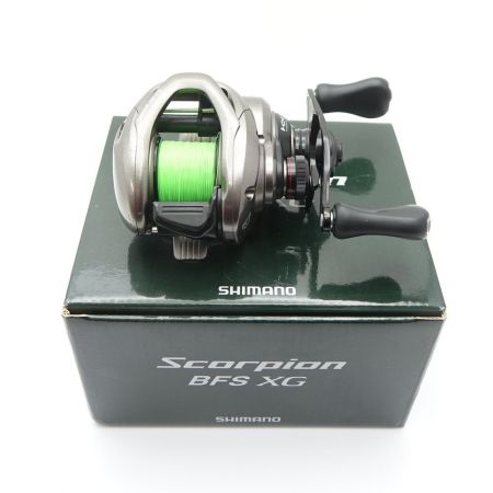  SHIMANO シマノ スコーピオン BFS XG 箱付 ベイトリール 03757