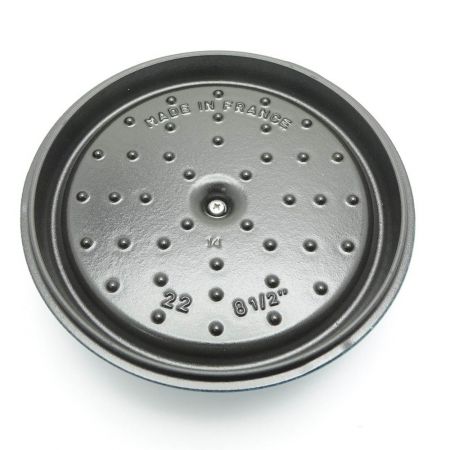  STAUB ストウブ ピコ・ココットラウンド　22cm　2.6L ミントブルー 一部地域を除き送料無料