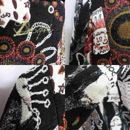  Desigual デジグアル コート　サイズ40 27E2987 ブラック