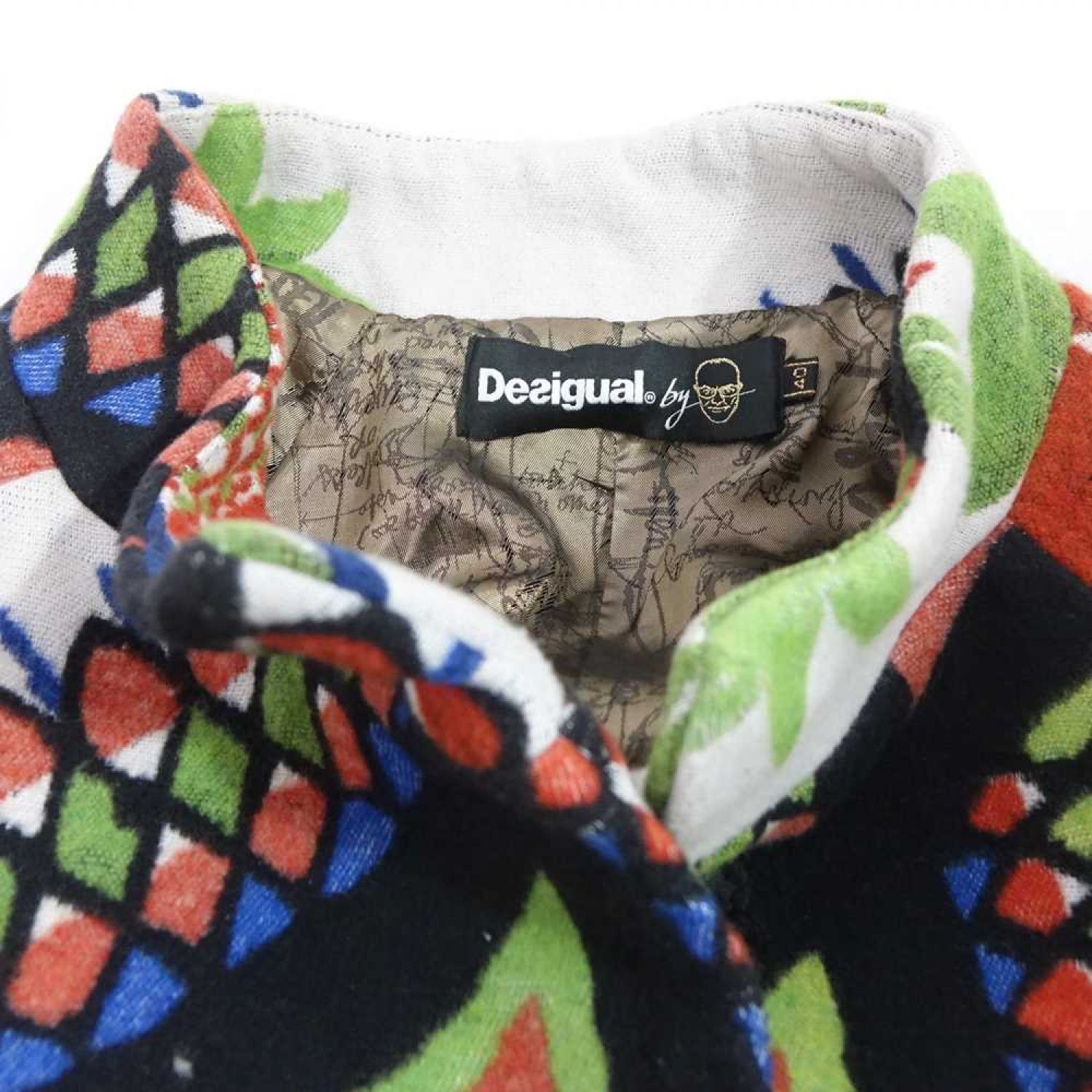 中古】 Desigual デジグアル コート 40サイズ 58E2LC4 ベージュ