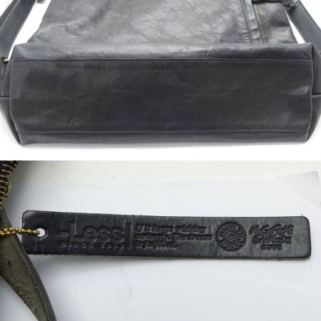  masafumi shimada Less 馬革トートリュック3way. Ｌサイズ ブラック