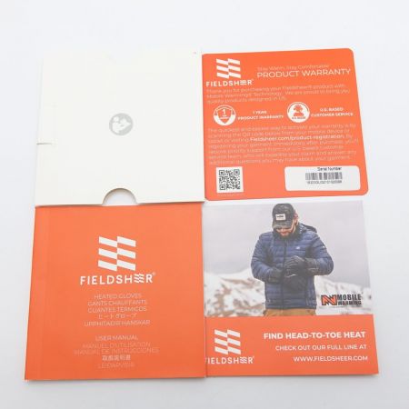  FIELDSHEER HEATED GLOVES 電熱グローブ 充電式 一部地域を除き送料無料