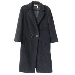 ◆◆ Salvatore Ferragamo サルヴァトーレフェラガモ コート ネイビー Cランク