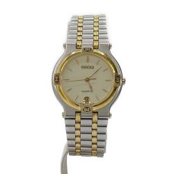 ◆◆ GUCCI グッチ 腕時計　クオーツ　メッキ剥がれあり　本体のみ　稼働品 9000M Cランク