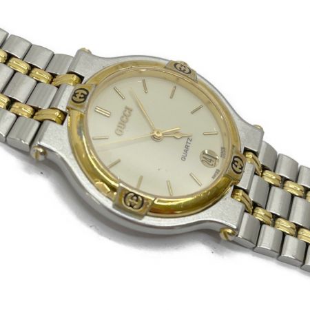  GUCCI グッチ 腕時計　クオーツ　メッキ剥がれあり　本体のみ　稼働品 9000M