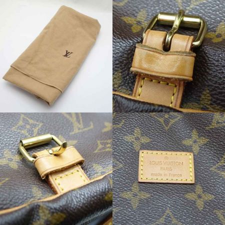  LOUIS VUITTON ルイヴィトン モノグラム ソミュール30 布袋付 M42256 ブラウン 一部地域を除き送料無料