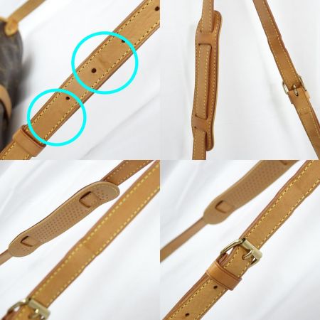  LOUIS VUITTON ルイヴィトン モノグラム ソミュール30 布袋付 M42256 ブラウン 一部地域を除き送料無料