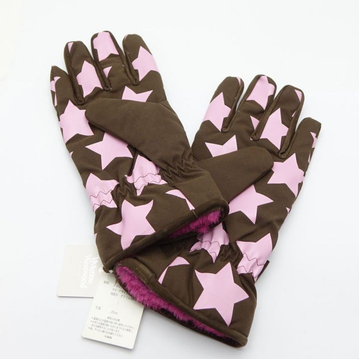 Vivienne Westwood ヴィヴィアン・ウエストウッド 手袋 グローブ 星柄