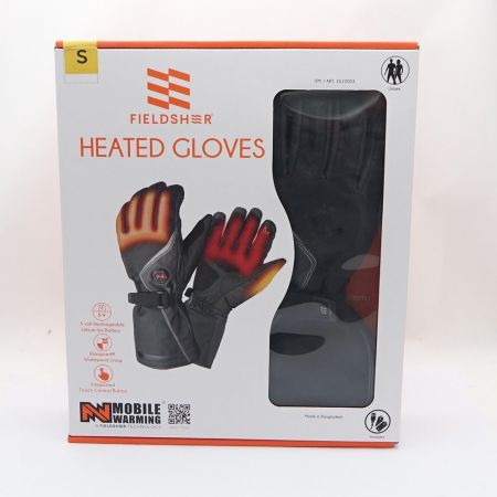  FIELDSHEER HEATED GLOVES 電熱グローブ 充電式　S ブラック 一部地域を除き送料無料