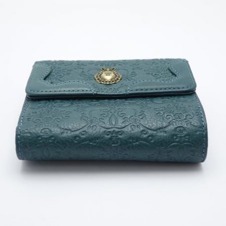 【中古】 ANNA SUI アナスイ ヴィンテージローズ 二つ折り財布