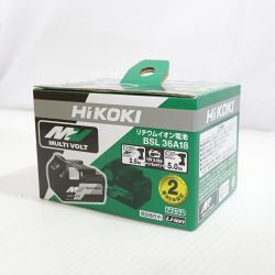 ◆◆ HiKOKI ハイコーキ バッテリー リチウムイオン電池 BSL36A18 【一部地域を除き送料無料】 Nランク
