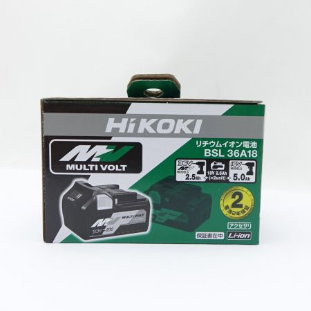  HiKOKI ハイコーキ バッテリー リチウムイオン電池 BSL36A18 【一部地域を除き送料無料】
