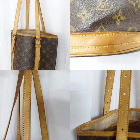  LOUIS VUITTON ルイヴィトン バケット27 内側ダメージあり M42236 一部地域を除き送料無料