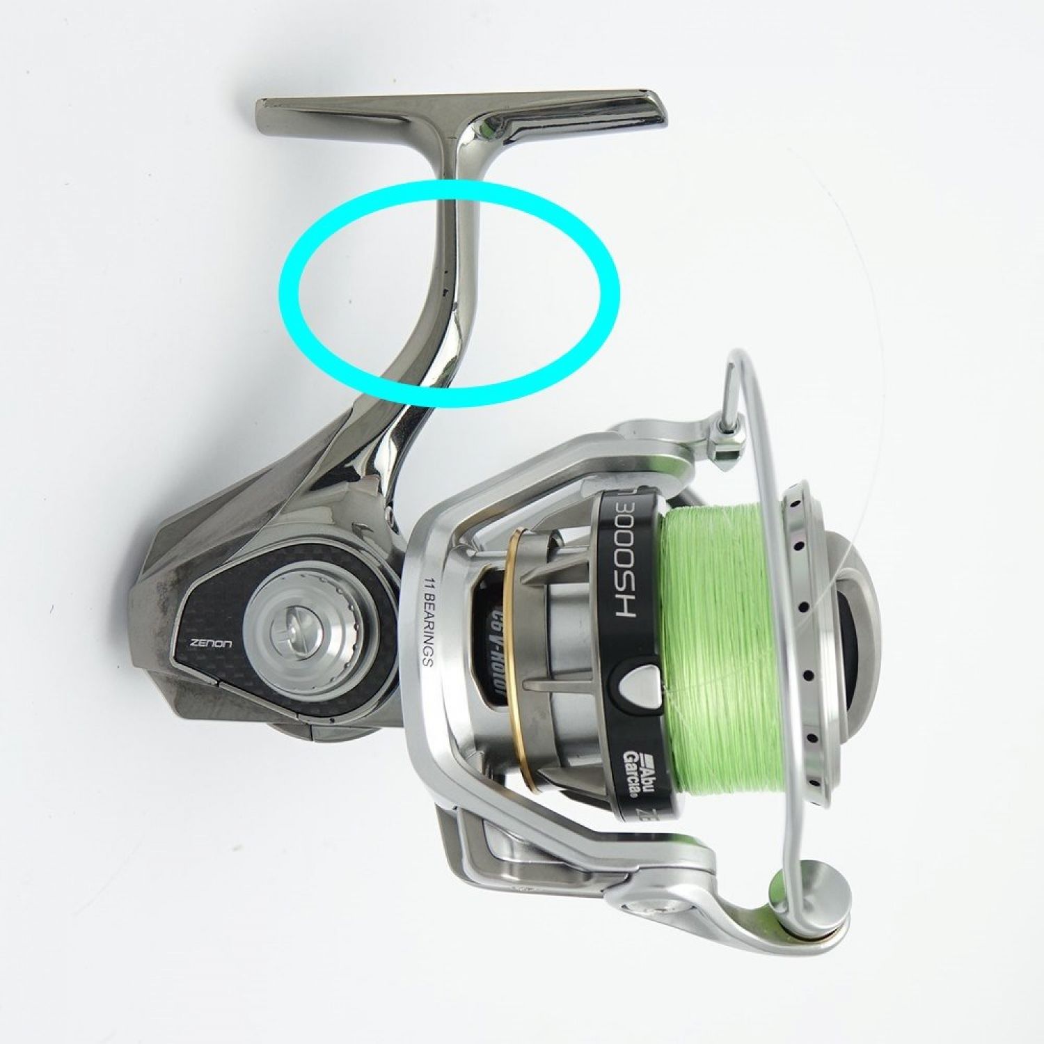 中古】 Abu Garcia アブガルシア ZENON 3000SH スピニングリール