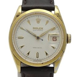 ◆◆ ROLEX ロレックス オイスターデイト　プレシジョン　メンズ腕時計　ベルト社外品 16503 一部地域を除き送料無料 Cランク