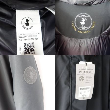  SAVE THE DUCK ダウンジャケット　size3 ブラック