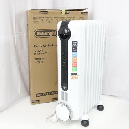  DeLonghi デロンギ オイルヒーター JRE0812 一部地域を除き送料無料