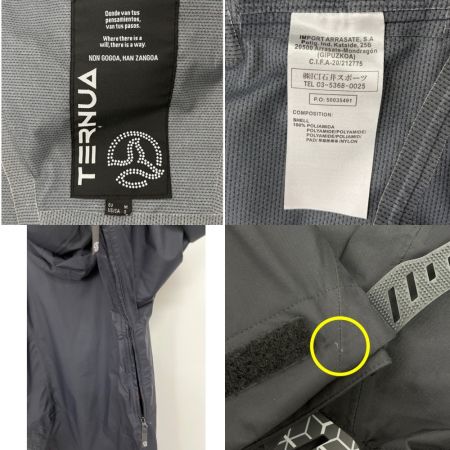  TERNUA テルヌア ジャケット　マウンテンパーカー　Mサイズ ブラック